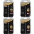 Fire addi click-blisterpakninger med ett par metallspisser hver, i 3,5, 4,0, 4,5 og 5,0 mm